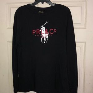Long-Sleeve Polo Tee